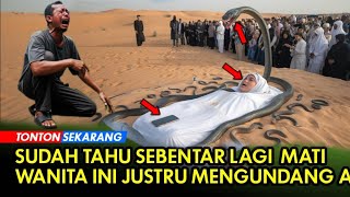 Akhirnya pembantu tersebut dihukum dengan dikepung ular. | Siksa Allah menimpa gadis itu |#qissah