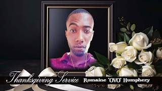 FUNERAL SERVICE for the late ROMAINE 'OVO' HUMPRHEY @ New Testament Church, Lucea, Hanover.