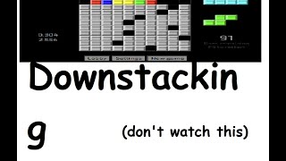 downstacking guide