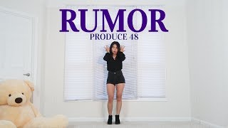 Produce48프로듀스48 Rumor 루머 Lisa Rhee Dance Cover