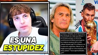 DAVOO XENEIZE OPINA de Las DECLARACIONES De GATTI Sobre MESSI