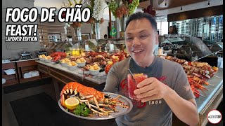 Fogo de Chão LA: Surf & Turf - Lobster and UNLIMITED Brazilian Meats for $64