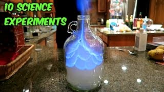 10 Awesome Science Experiments - Compilation