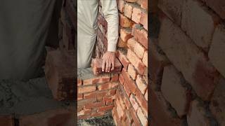 4 inch bricks wall design construction solution 99 #ytshorts #trendingshorts #hit