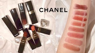 [ENG] SWATCH & REVIEW BST SON CHANEL | ROUGE COCO FLASH, ALLURE VELVET,...