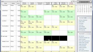 VSS Pro Creates Shift Schedules Faster