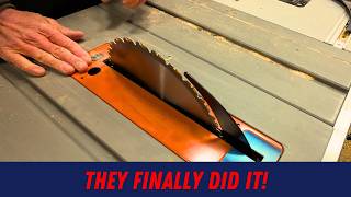 Evolution Power Tools’ Shark Fin Riving Knife for the R255 Table Saw