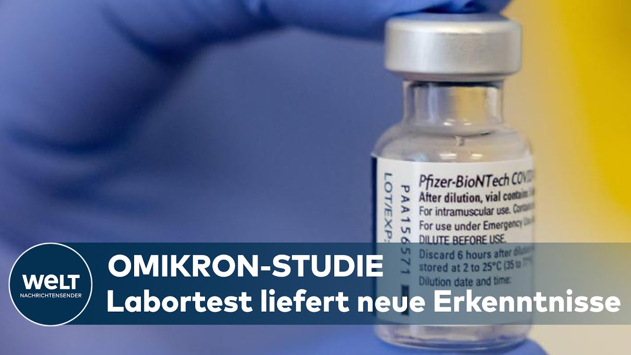 OMIKRON-STUDIE: Labortest Von Biontech Und Pfizer Weist Besseren Schutz ...