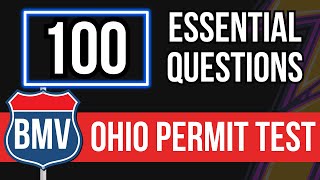 BMV Ohio Permit Test 2026 (100 Essential Questions)