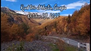 Road trip at Mestia, Georgia - Oct 23, 2022