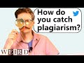 Drunk English Professor reveals secrets of Plagiarism