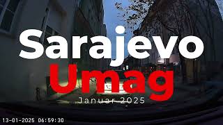 Vožnja: Sarajevo - Zenica - Doboj - Gradiška - Zagreb - Rijeka - Umag #january #2025 #dashcam #hyper