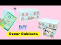 [Full] DIY Tủ 2 tầng Capybara từ bìa vở ô ly // Quyển Sách Nhỏ