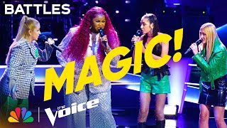 Manasseh Samone vs. Sorelle on Adele's "Someone Like You" | The Voice Battles | NBC