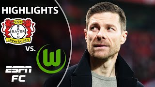 🚨 NEVERKUSEN to ‘NEVER-LOSIN?!’ 🚨 Bayer Leverkusen vs. Wolfsburg | Bundesliga Highlights | ESPN FC