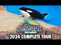 SeaWorld San Diego Tour 2024 - Rides, Shows, Animal Exhibits and Walkthrough [4K POV]