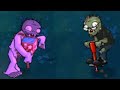 1 Jack-In-The-Box Zombie vs 1 Pogo Zombie Fight // Plants vs Zombies