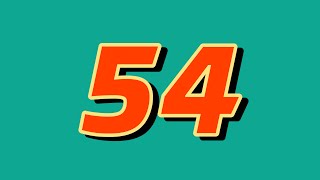 54 Seconds Timer