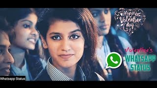Valentine's day special WhatsApp status ft. priya prakash varrier