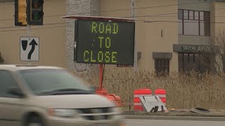 Construction underway at Lime Kiln Road