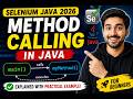 206. Method Calling in Java (Selenium Java 2026)