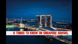 Singapore Arrival I what to do I Things to know I Arrival - Tamil  #Singapore #arrival #Immigration