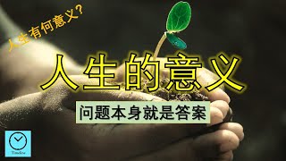 人生有何意义？问题本身就是答案 || 人生的意义 【CC字幕】