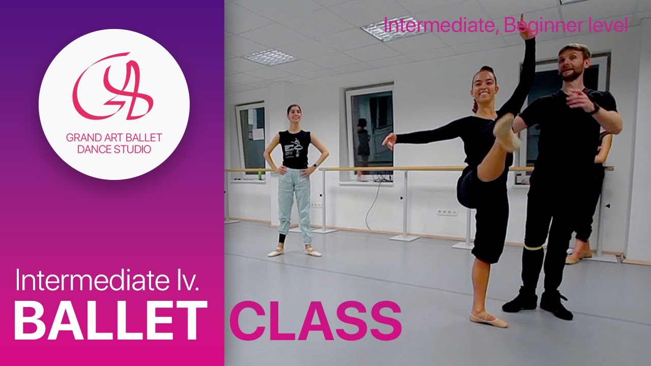 Ballet Class Beginner Plus Level Intermediate Youtube