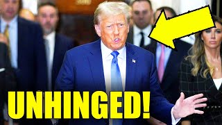 Trump INSTANTLY Hit with BAD NEWS at Trial, RAGES Outside Court!