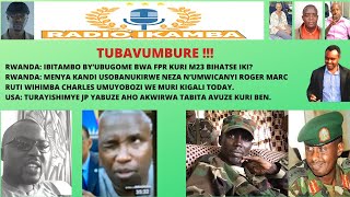 09-10-2023: TUBAVUMBURE: Mu gihe gito FPR/M23 iratera ibisasu mu Rwanda biyinjiza muri RDC