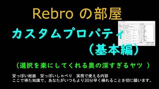 カスタムプロパティ基本編　Rebroの部屋