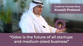 Kuwait Prorocol x Odoo a gold standard partnership #odoostories