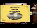 el miedo 40 días conquistando la tierra prometida con edgar pérez