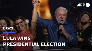 Lula wins Brazil's bitter presidential vote, Bolsonaro silent | AFP
