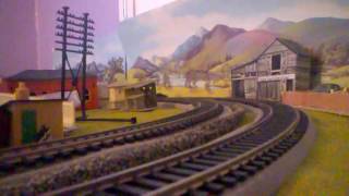 my daughter piloting Hornby R350 \u0026 Hornby Robbie Burns 313 0-6-0