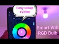 QUICK EASY SETUP/CONTROL OF A SMART WIFI LED BULB USING SMART LIFE & GOOGLE ASSISTANT/ GOOGLE HOME
