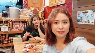 #แม่บ้านเกาหลี หนีลูกเที่ยว 1 วัน พาไปตะลุยกินร้านไทย คาเฟ่เกาหลี ร้านขนมปัง แกะกล่องเห็ดแชมปิญอง