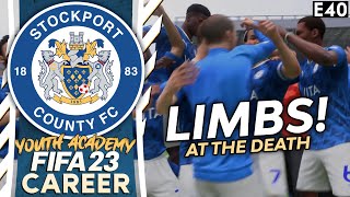 TOTAL CARNAGE IN TWO MATCHES! | FIFA 23 YOUTH ACADEMY CAREER MODE | STOCKPORT (EP 40)