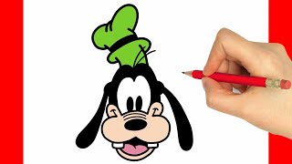 How to Draw Goofy | Disney
