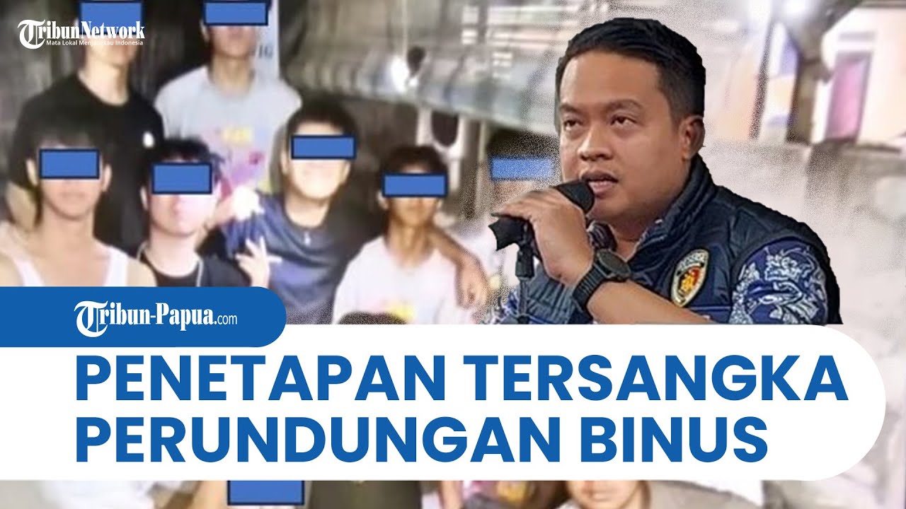 Polisi TETAPKAN 4 TERSANGKA Kasu PERUNDUNGAN Di SMA BINUS Serpong - YouTube