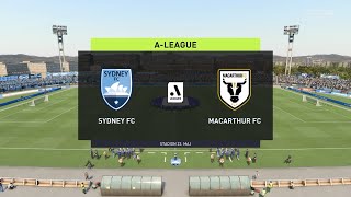 FIFA 22 | Sydney FC vs Macarthur FC - A-League | Gameplay