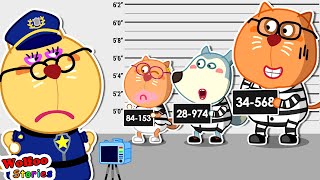 Oh No! Mommy Locked Kat Family in Prison ⭐️ Funny Cartoon For Kids @KatFamilyChannel
