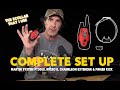 How to Set Up Martin System Micro b collar, PT3000 Remote and Chameleon Extender - with Chapters