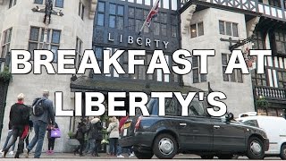 Breakfast at Liberty's London + Art Fabrics \u0026 Hahavaianas