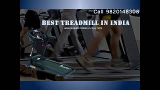 Treadmill Best cushioning shock absorption with Auto lubrication Customer Review in India