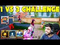 1 vs 3 M24 TDM Challenge - Raj vs Viper and Metal and Romeo || Vera level FUN Match