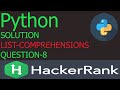 list-comprehensions || Python HackerRank Solution || level- Easy || python