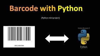 Python barcode Code | python mini project