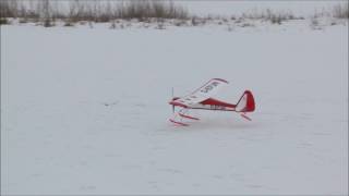 Multipex FunCub with skis - January Snow Showdown