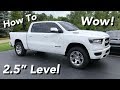 2019 RAM 1500 LEVELING KIT INSTALL! (2.5